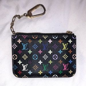 Louis Vuitton Multicolor Monogram Cles Noir